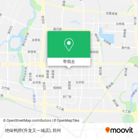 绝味鸭脖(升龙又一城店)地图