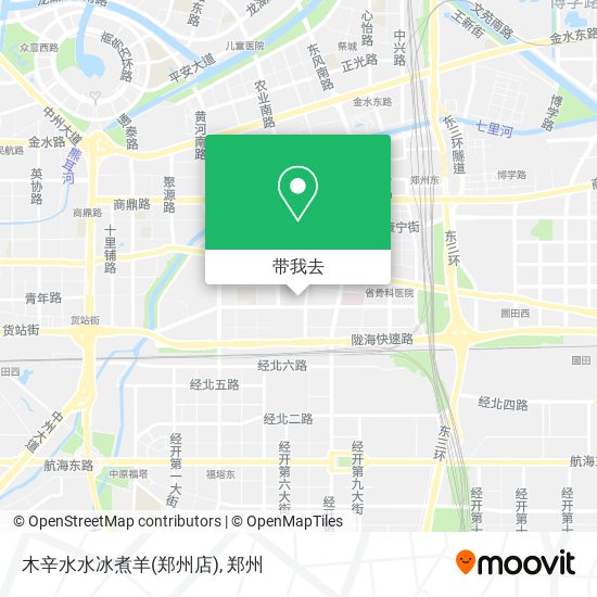 木辛水水冰煮羊(郑州店)地图