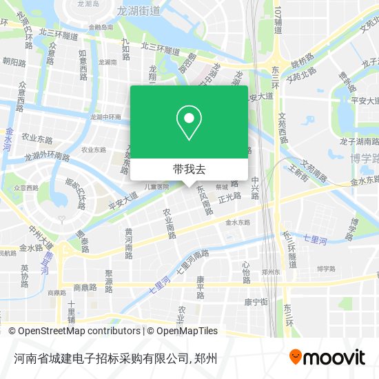 河南省城建电子招标采购有限公司地图