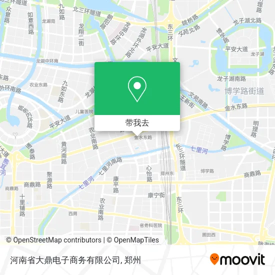 河南省大鼎电子商务有限公司地图