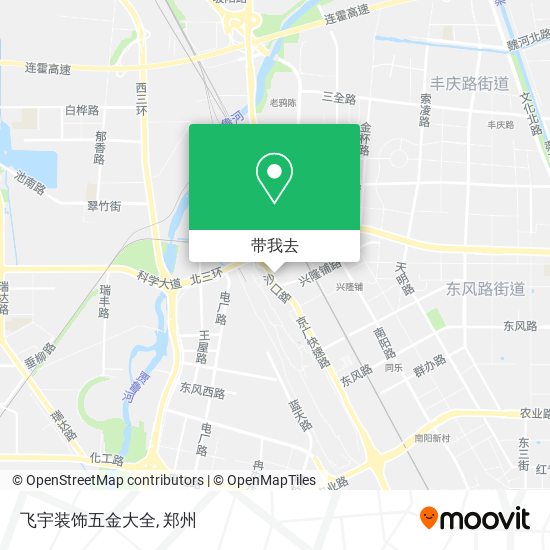 飞宇装饰五金大全地图