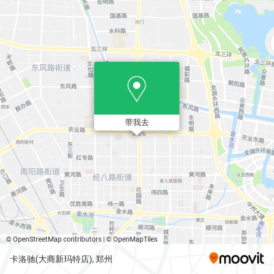卡洛驰(大商新玛特店)地图
