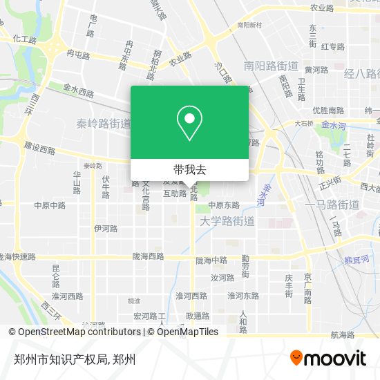 郑州市知识产权局地图