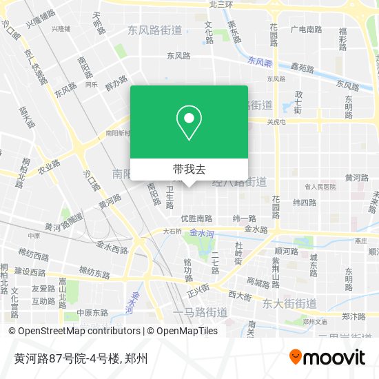 黄河路87号院-4号楼地图