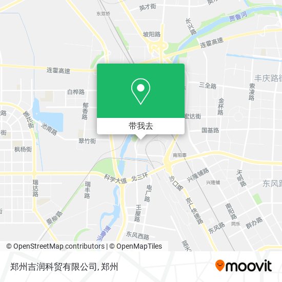 郑州吉润科贸有限公司地图