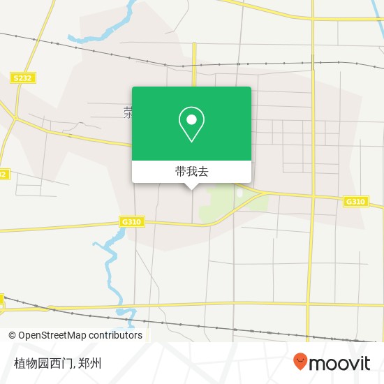 植物园西门地图