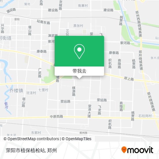 荥阳市植保植检站地图