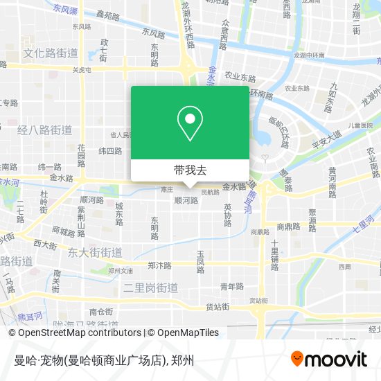 曼哈·宠物(曼哈顿商业广场店)地图