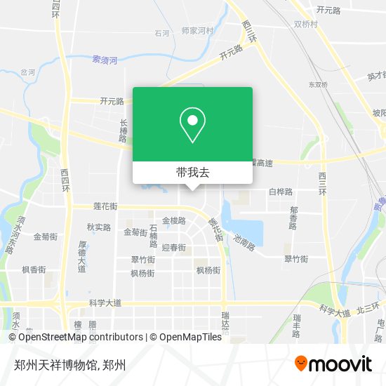 郑州天祥博物馆地图