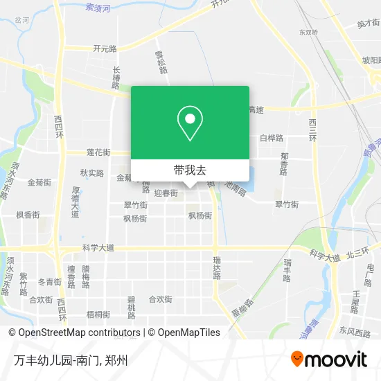万丰幼儿园-南门地图