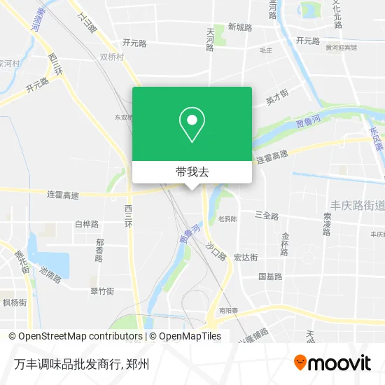 万丰调味品批发商行地图