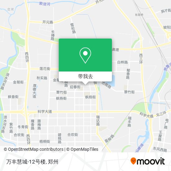 万丰慧城-12号楼地图