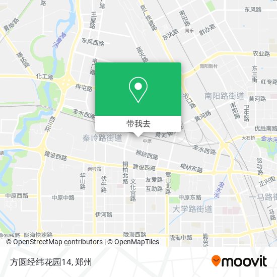 方圆经纬花园14地图