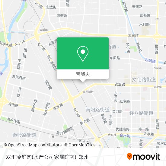 双汇冷鲜肉(水产公司家属院南)地图