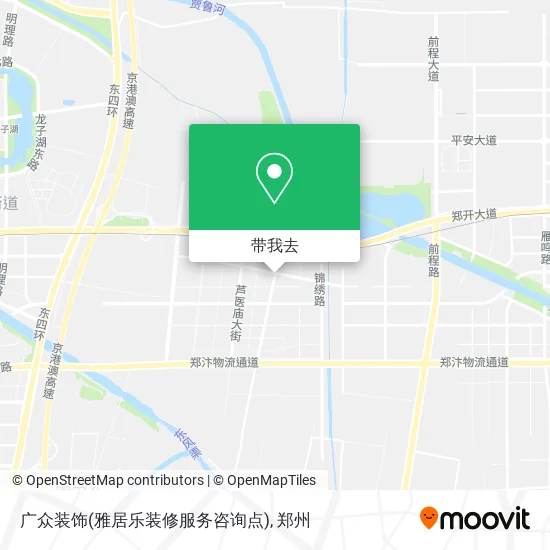 广众装饰(雅居乐装修服务咨询点)地图