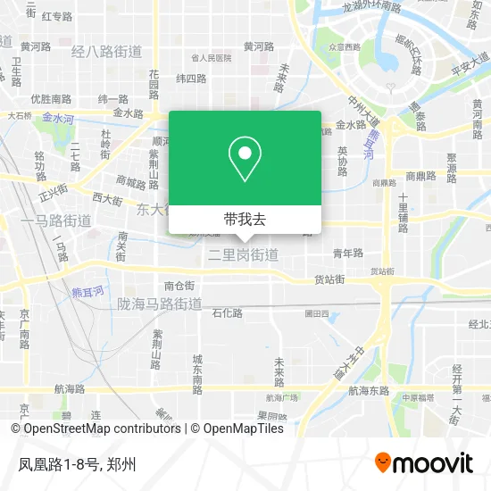 凤凰路1-8号地图