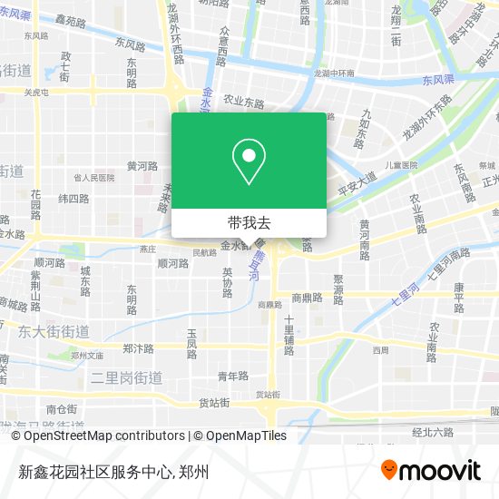 新鑫花园社区服务中心地图