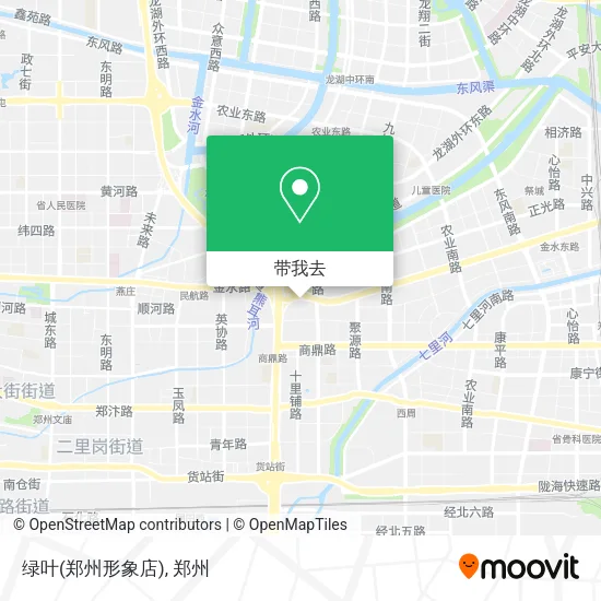 绿叶(郑州形象店)地图