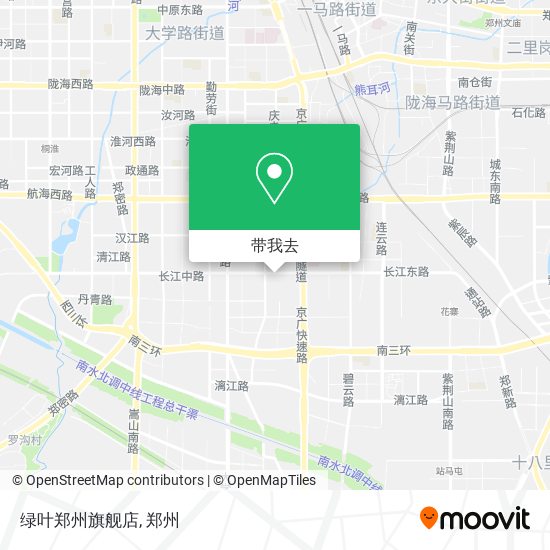 绿叶郑州旗舰店地图