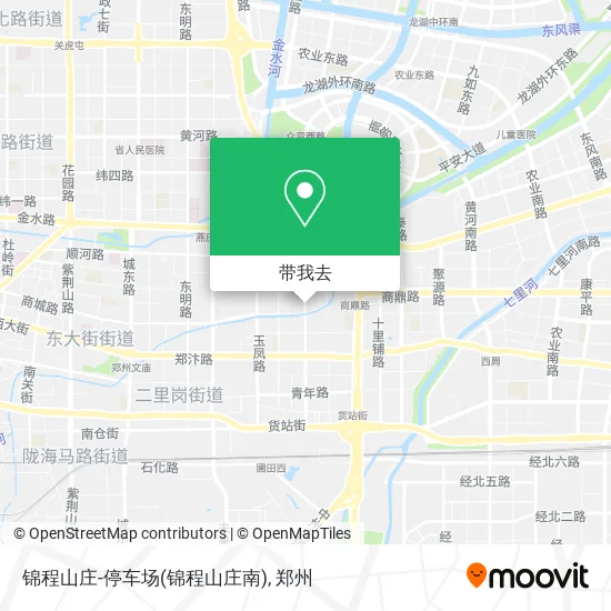 锦程山庄-停车场(锦程山庄南)地图