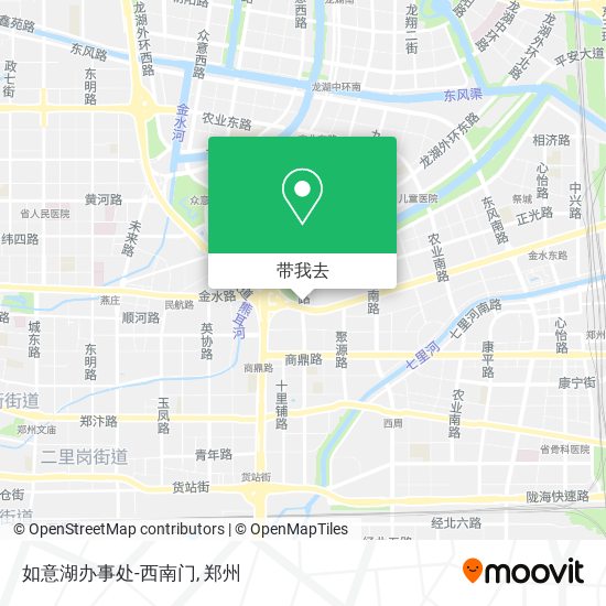 如意湖办事处-西南门地图