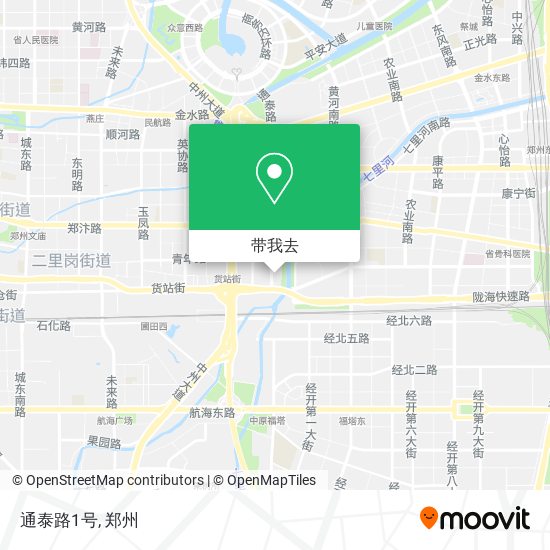 通泰路1号地图
