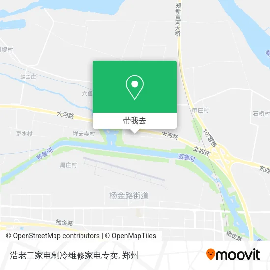 浩老二家电制冷维修家电专卖地图