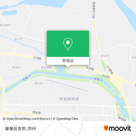 馨馨批发部地图