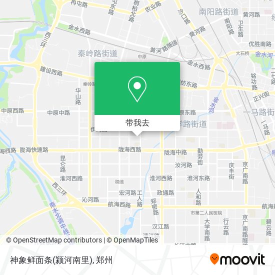 神象鲜面条(颍河南里)地图