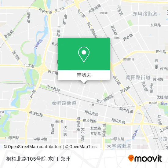 桐柏北路105号院-东门地图