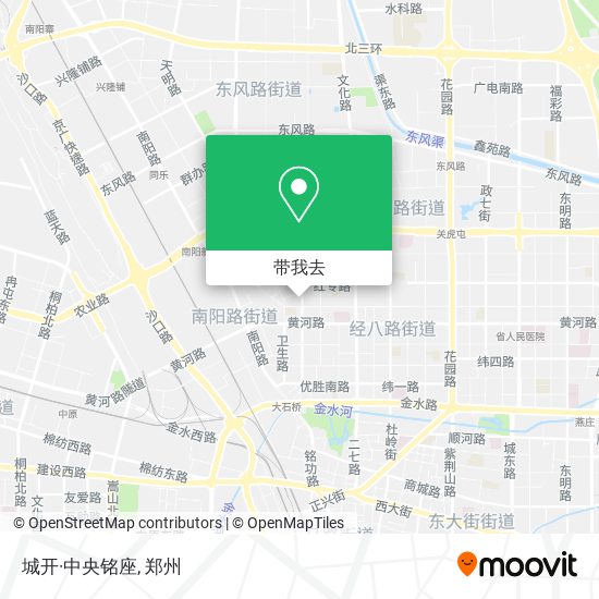 城开·中央铭座地图