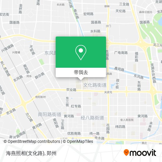 海燕照相(文化路)地图