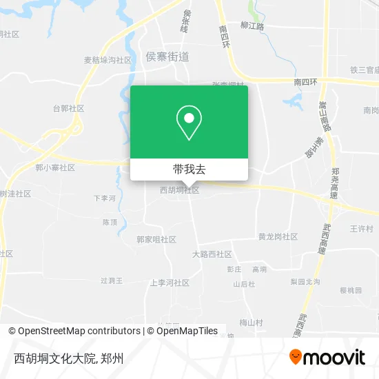 西胡垌文化大院地图