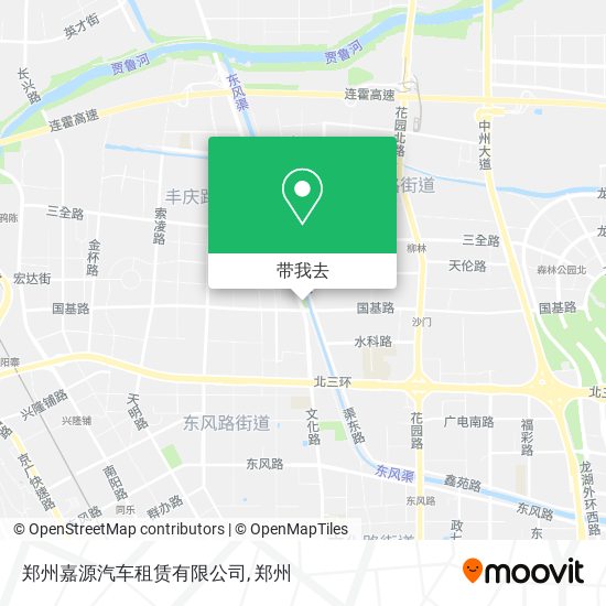 郑州嘉源汽车租赁有限公司地图