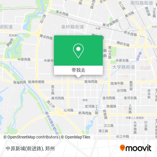中原新城(前进路)地图