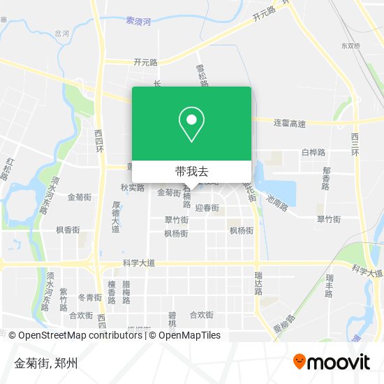 金菊街地图