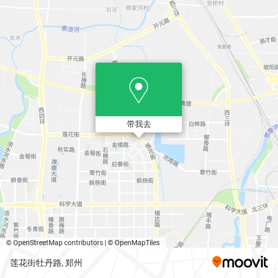 莲花街牡丹路地图