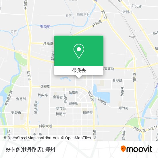 好衣多(牡丹路店)地图