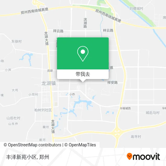 丰泽新苑小区地图