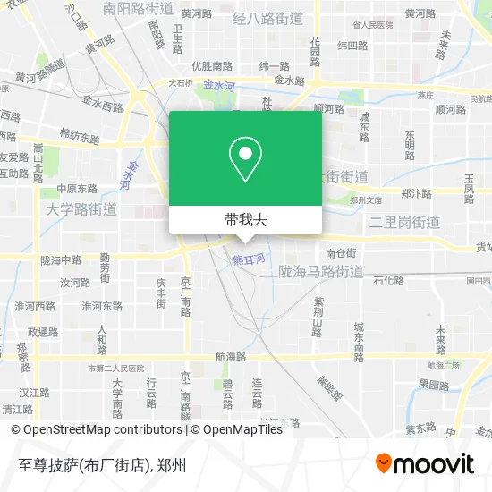 至尊披萨(布厂街店)地图