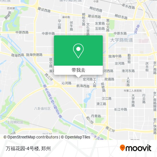 万福花园-4号楼地图