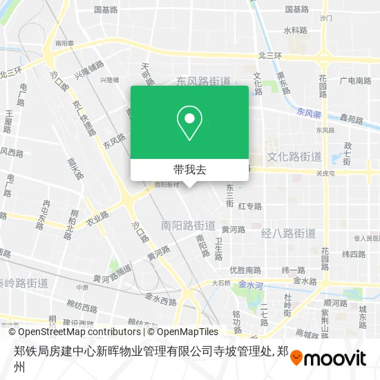 郑铁局房建中心新晖物业管理有限公司寺坡管理处地图
