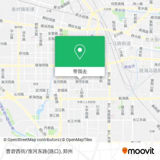 曹砦西街/淮河东路(路口)地图