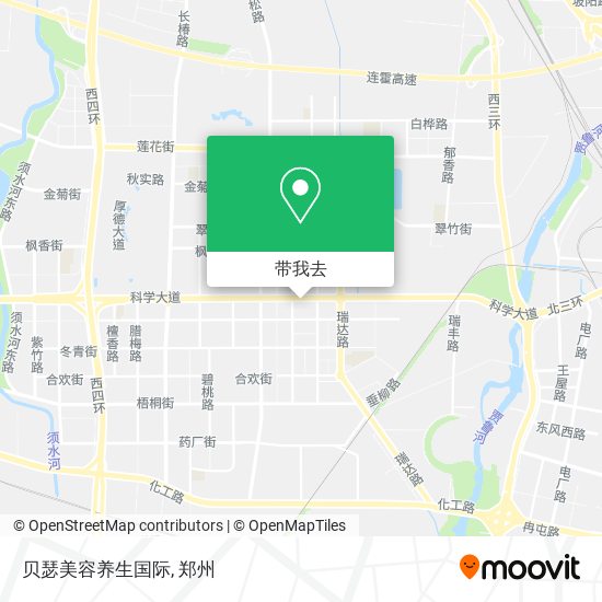 贝瑟美容养生国际地图