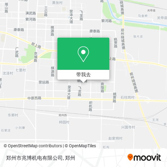 郑州市兆博机电有限公司地图