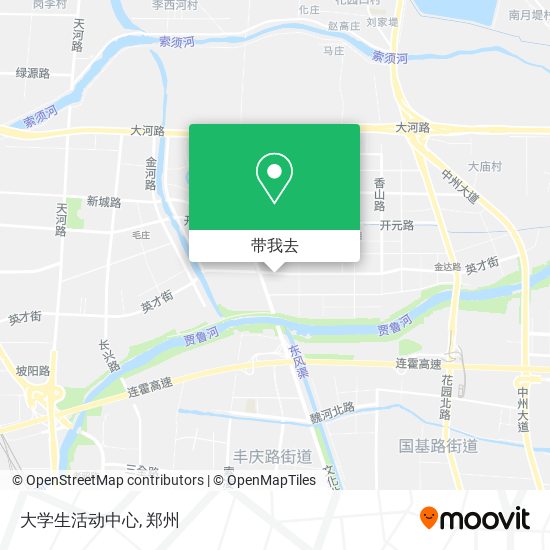 大学生活动中心地图