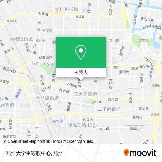郑州大学生家教中心地图