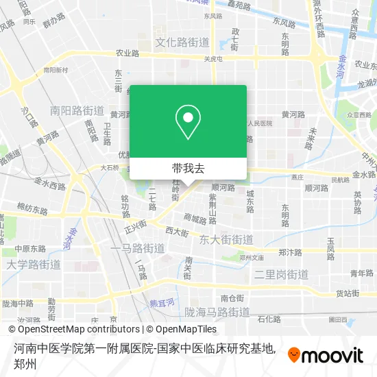 河南中医学院第一附属医院-国家中医临床研究基地地图
