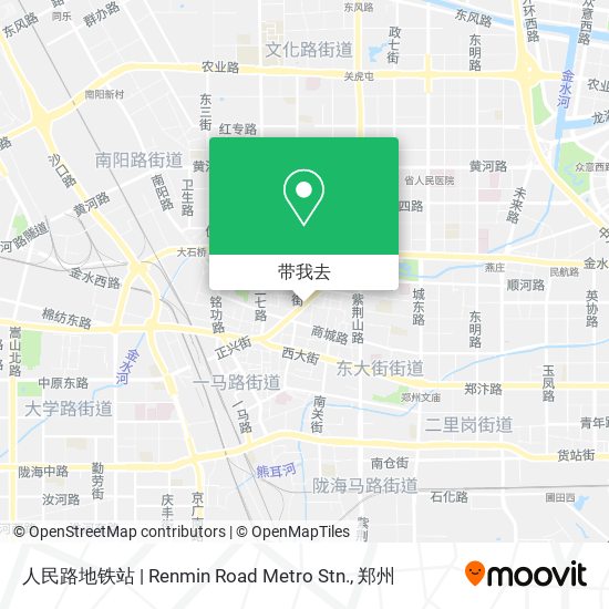 人民路地铁站 | Renmin Road Metro Stn.地图