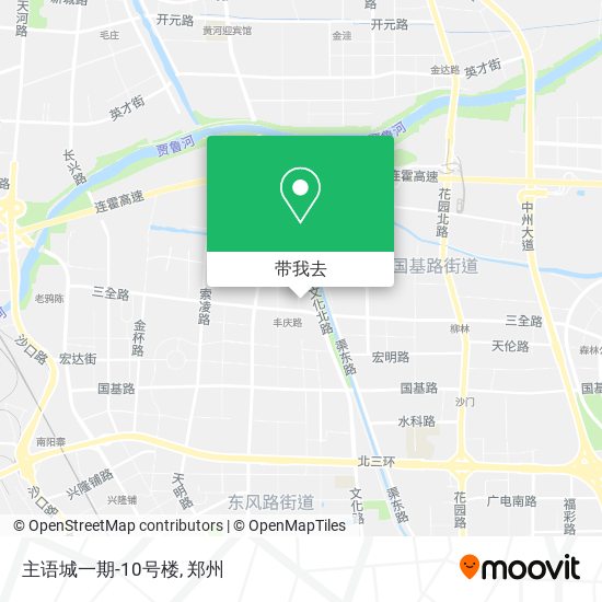 主语城一期-10号楼地图